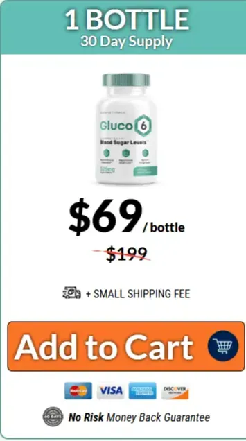 Gluco6 1 bottle