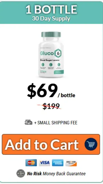 Gluco6 1 bottle