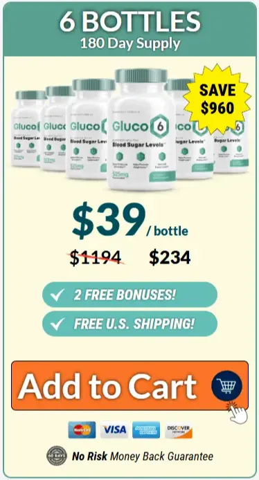 Gluco6  6 bottle